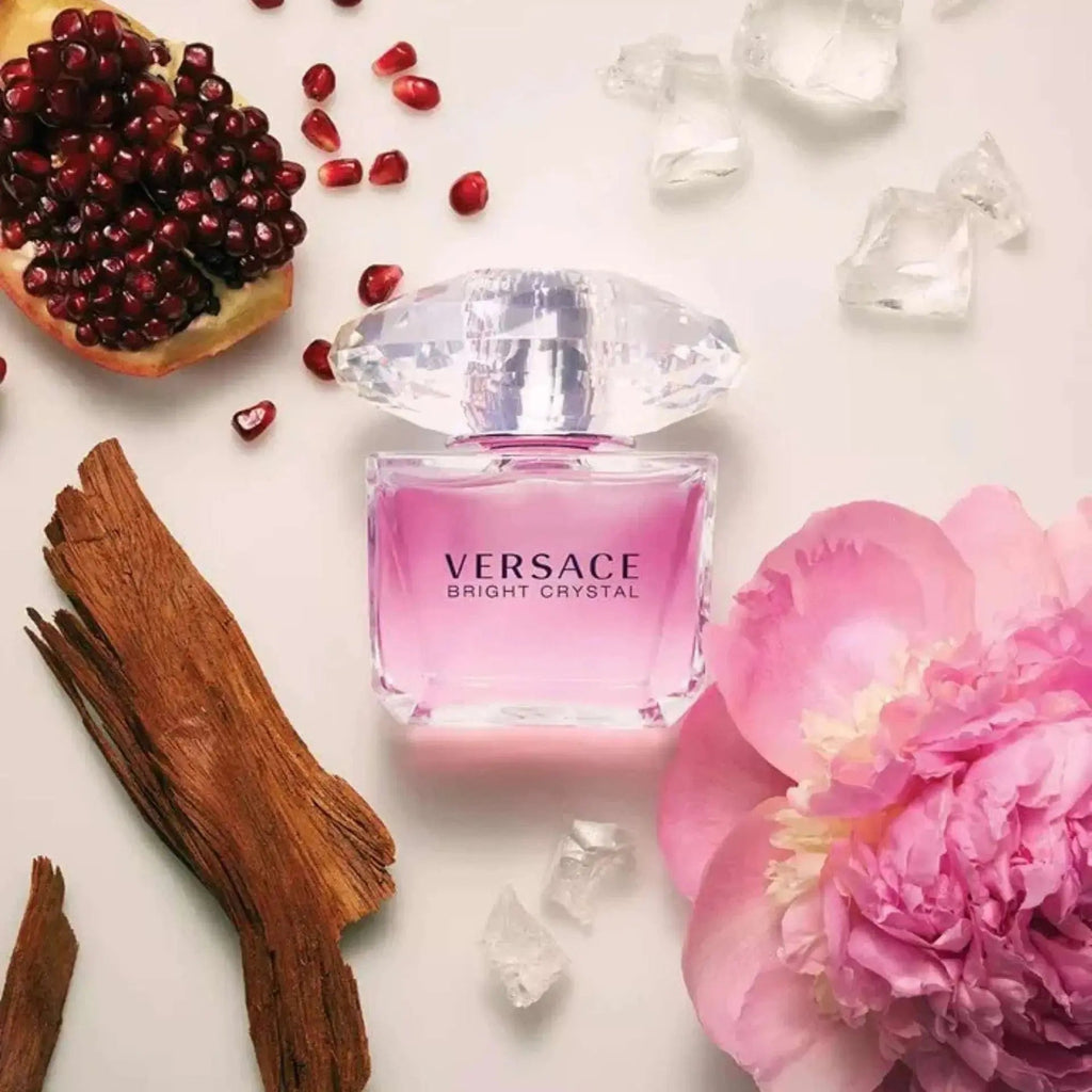Bright Crystal By Versace For Women 4Pcs Set EDT Spray
