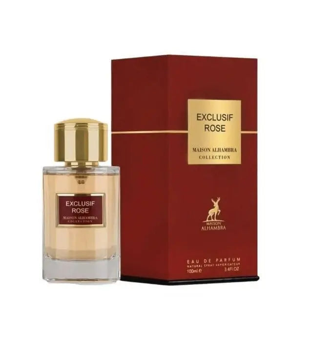 Exclusif Rose By Maison Alhambra For Women 3.4 oz EDP Spray