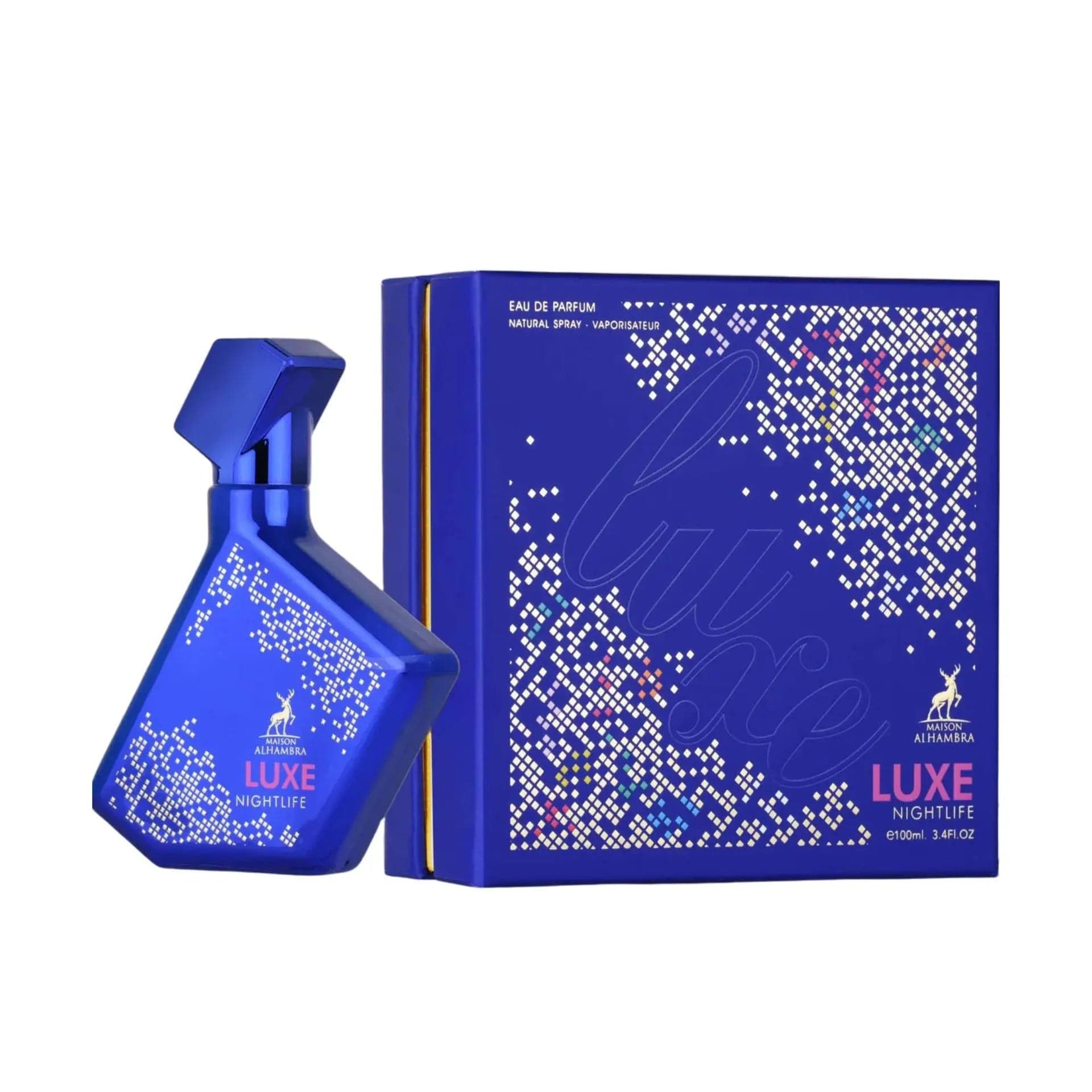 Luxe Nightlife By Maison Alhambra For unisex 3.4oz EDP Spray